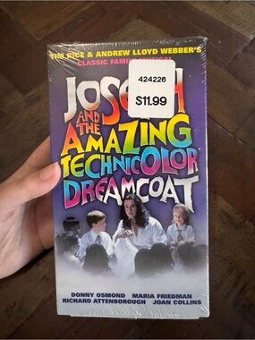 Joseph And The Amazing Technicolor Dreamcoat Donny Osmond VHS Clam NEW SEALED